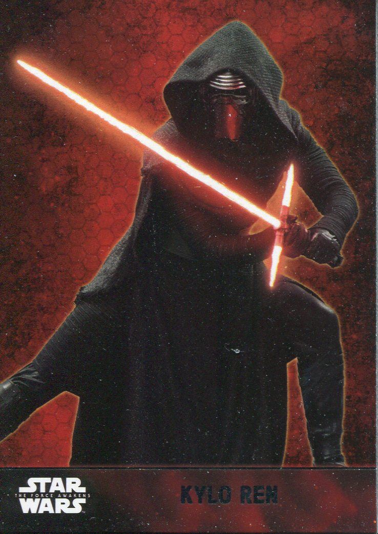 Star Wars Force Awakens Series 1 Complete 100 Card Base Set