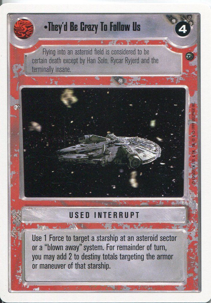 Star Wars CCG Dagobah Unlimited WB Starship Levitation