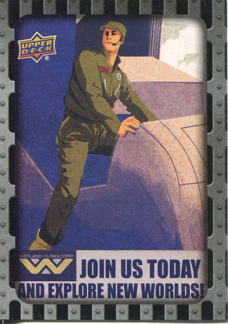 Alien Anthology Weyland Yutani Propaganda Poster Chase Card WY-9