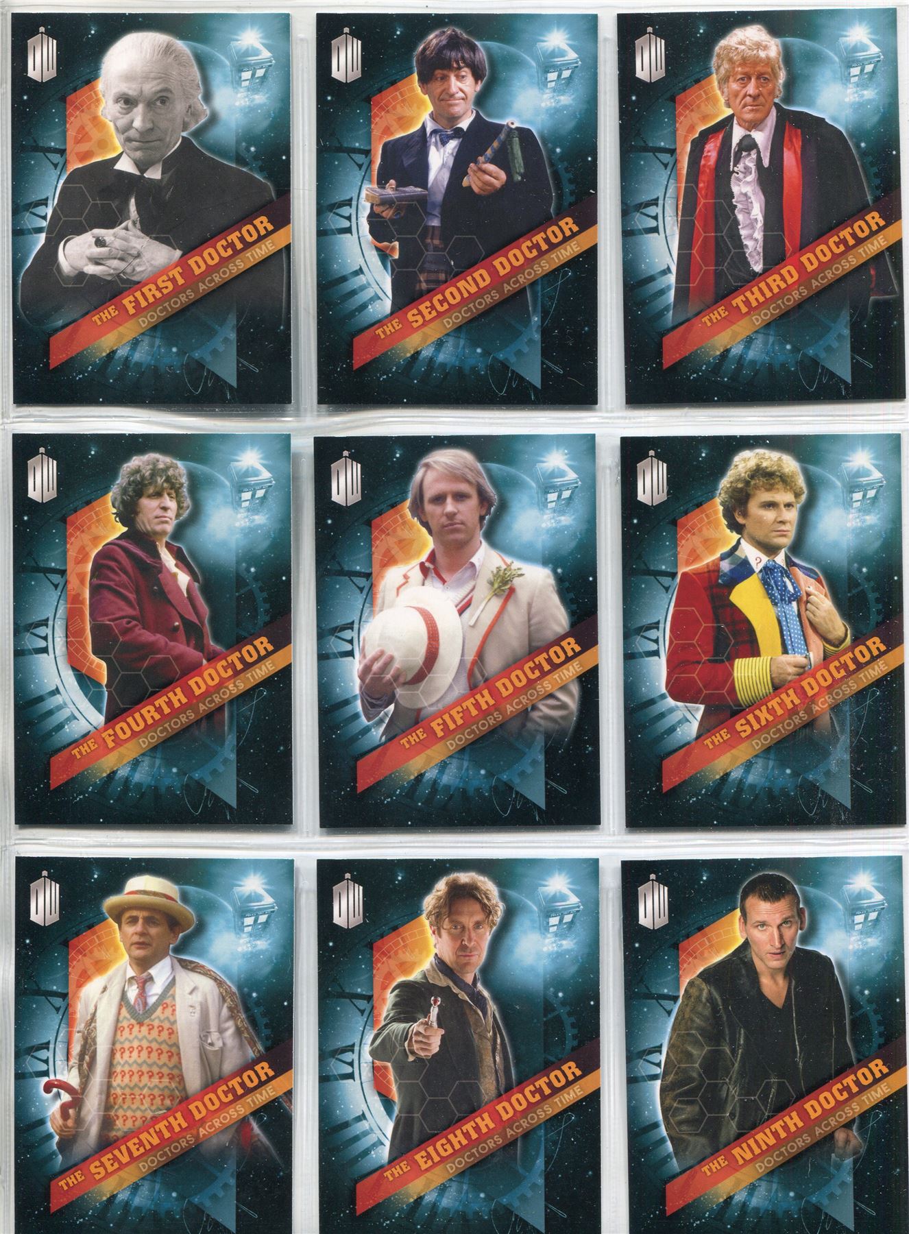 Doctor Who Timeless Complete Doctors Across Time Chase Card Set 113