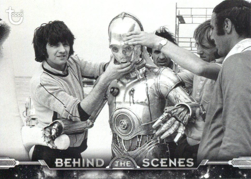 Star Wars ANH Black /& White Behind The Scenes Chase Card BTS-30
