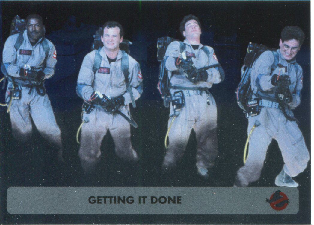 Cryptozoic Ghostbusters 2016 Parallel Foil Base Card #38 THE QUESTION