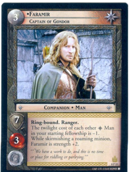 Faramir · RingsDB