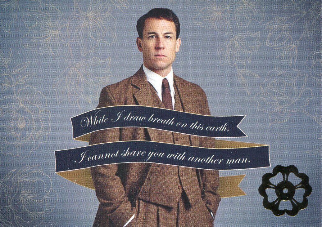 Outlander Season 2 Rainbow Foil Quotes Chase Card Q7 Perhaps you should beg?