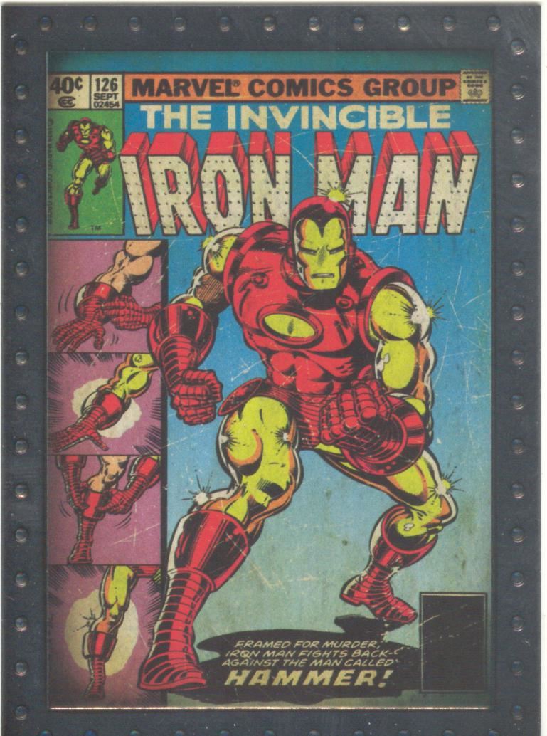 Iron Man 2 Complete Actors Die Cut Chase Card Set AH1-9
