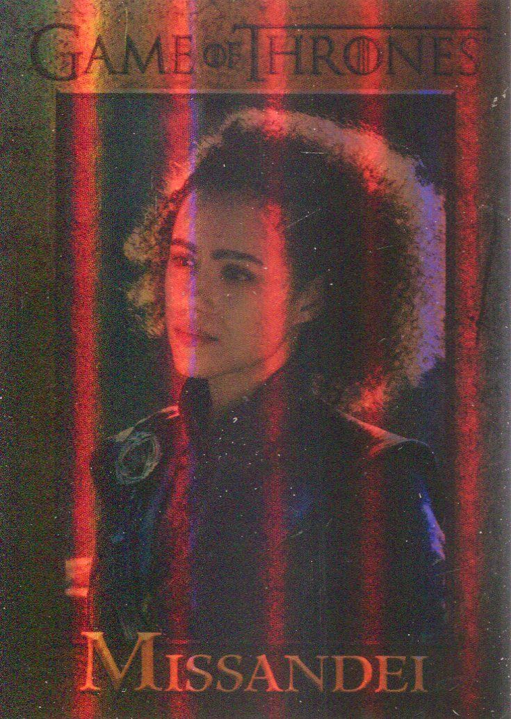 Game Of Thrones Season 7 Foil Parallel Base Card #32 Missandei