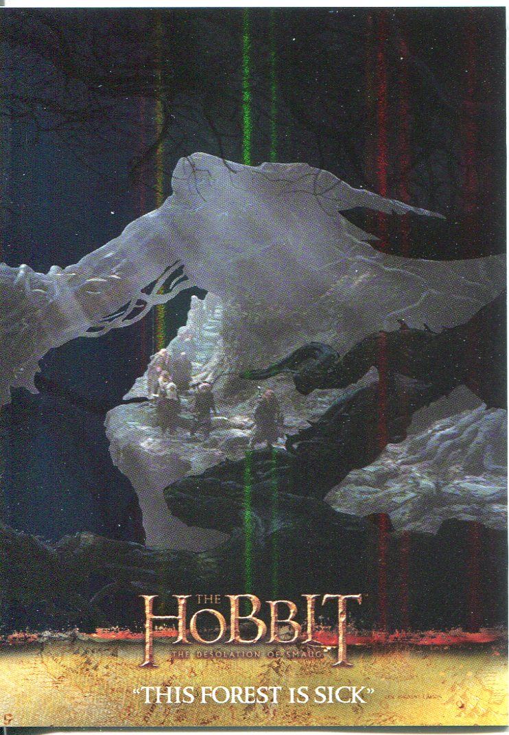 The Hobbit Desolation Of Smaug Parallel Foil Base Card #34
