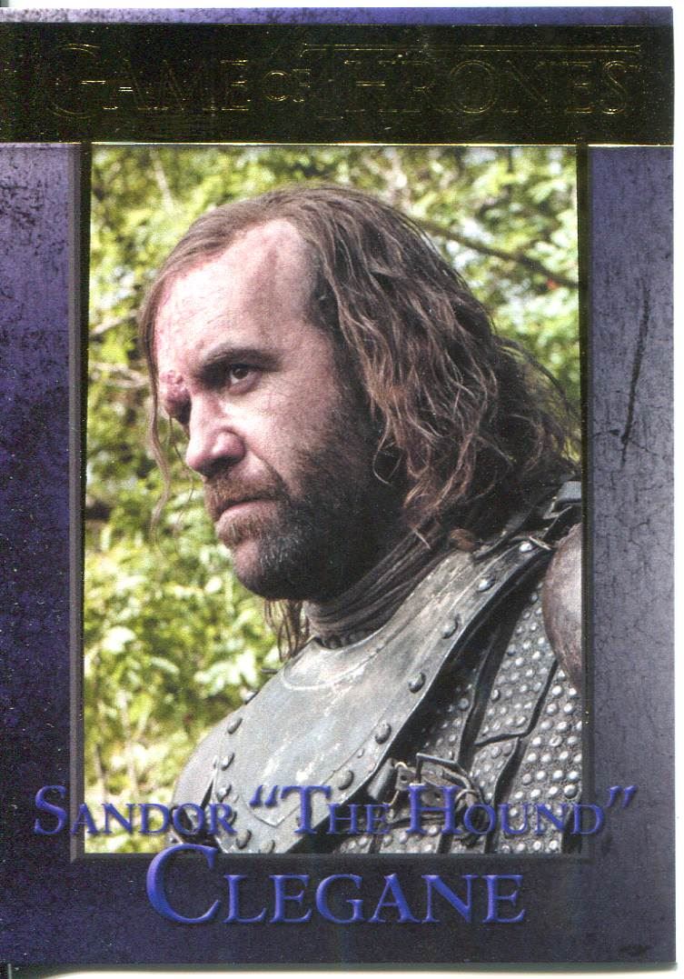 GAME OF THRONES SEASON 3 CARD #54 SANDOR THE HOUND CLEGANE
