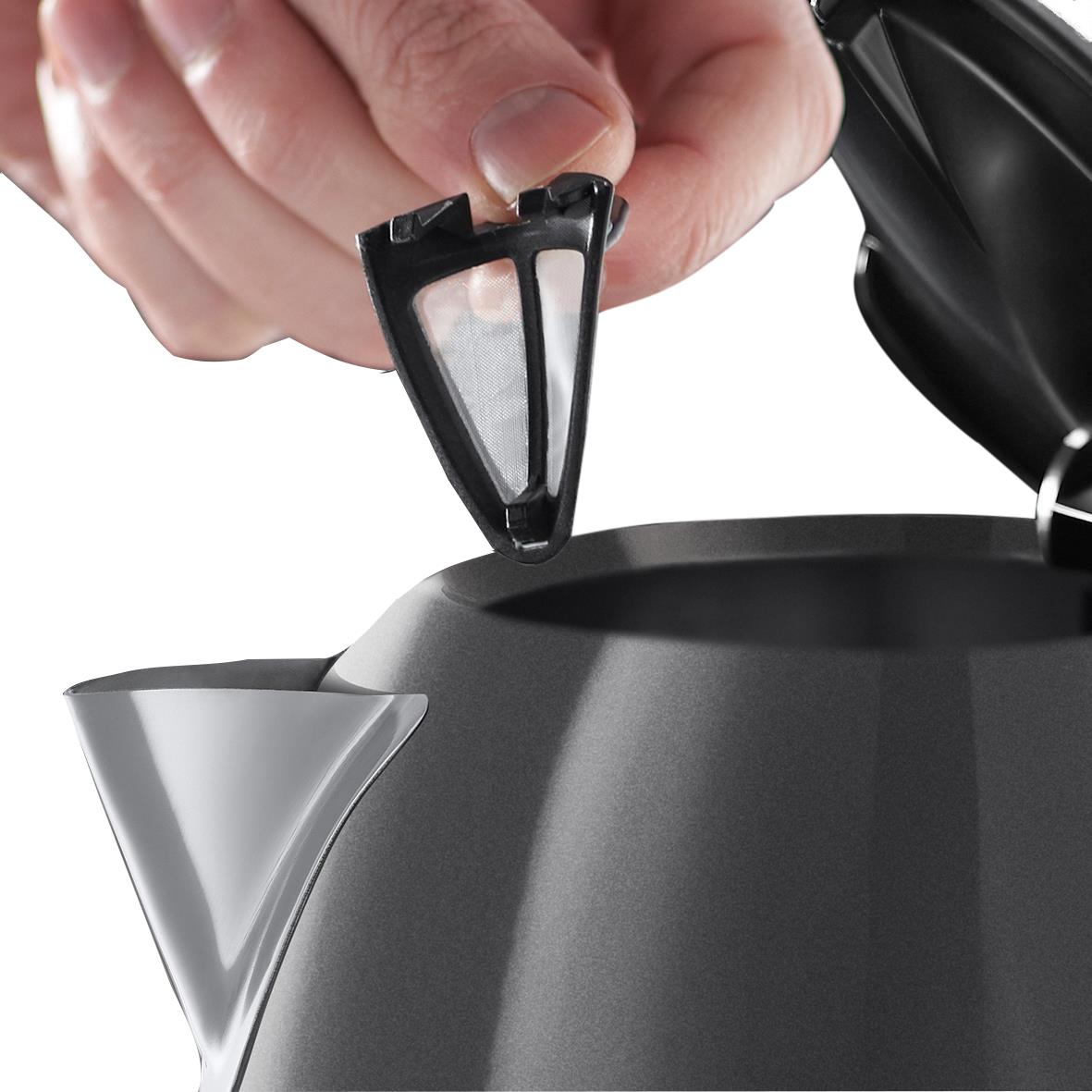 Russell Hobbs Kettle Stainless Steel, Open Handle, 1.7L - 4 Colour Options - Picture 41 of 58