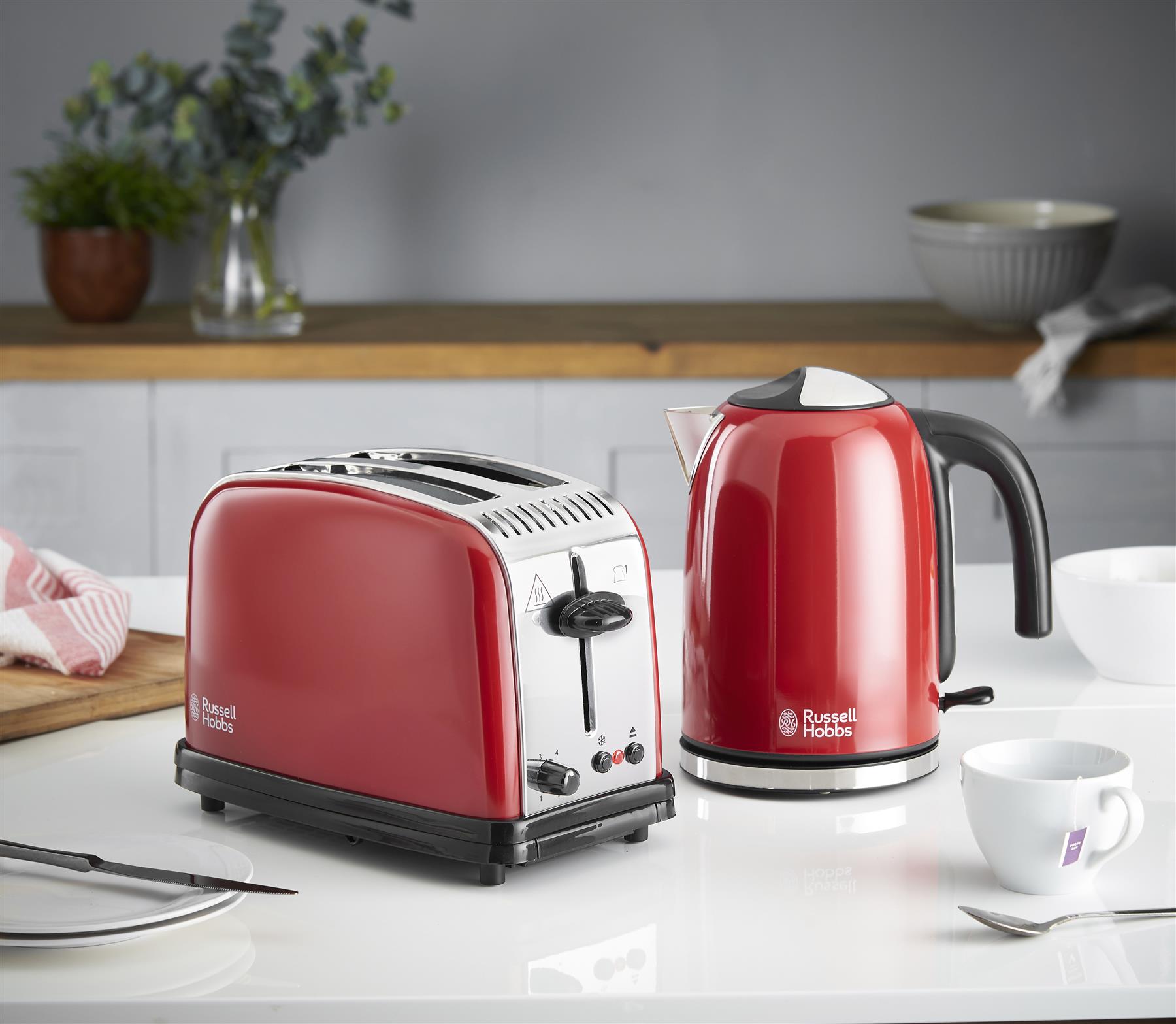 Russell Hobbs Kettle Stainless Steel, Open Handle, 1.7L - 4 Colour Options - Picture 49 of 58
