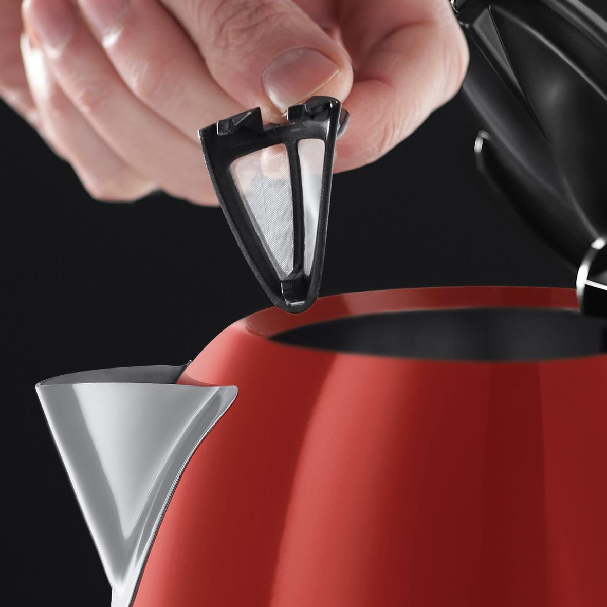 Russell Hobbs Kettle Stainless Steel, Open Handle, 1.7L - 4 Colour Options - Picture 53 of 58