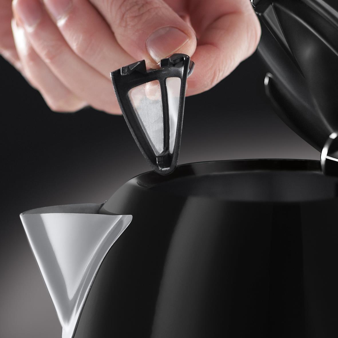 Russell Hobbs Kettle Stainless Steel, Open Handle, 1.7L - 4 Colour Options - Picture 18 of 58