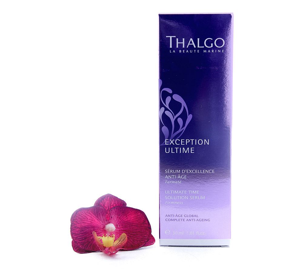 Thalgo - Exception Ultime Ultimate Time Solution Serum - 30ml/1.01oz 3 Pack - Clear Essence Medicated Fade Creme with Sunscreen, 4 oz