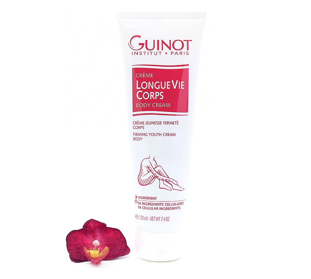 Guinot 250ml longue vie corps vital Body Care luxurious Body firming Cream (3500464511946)
