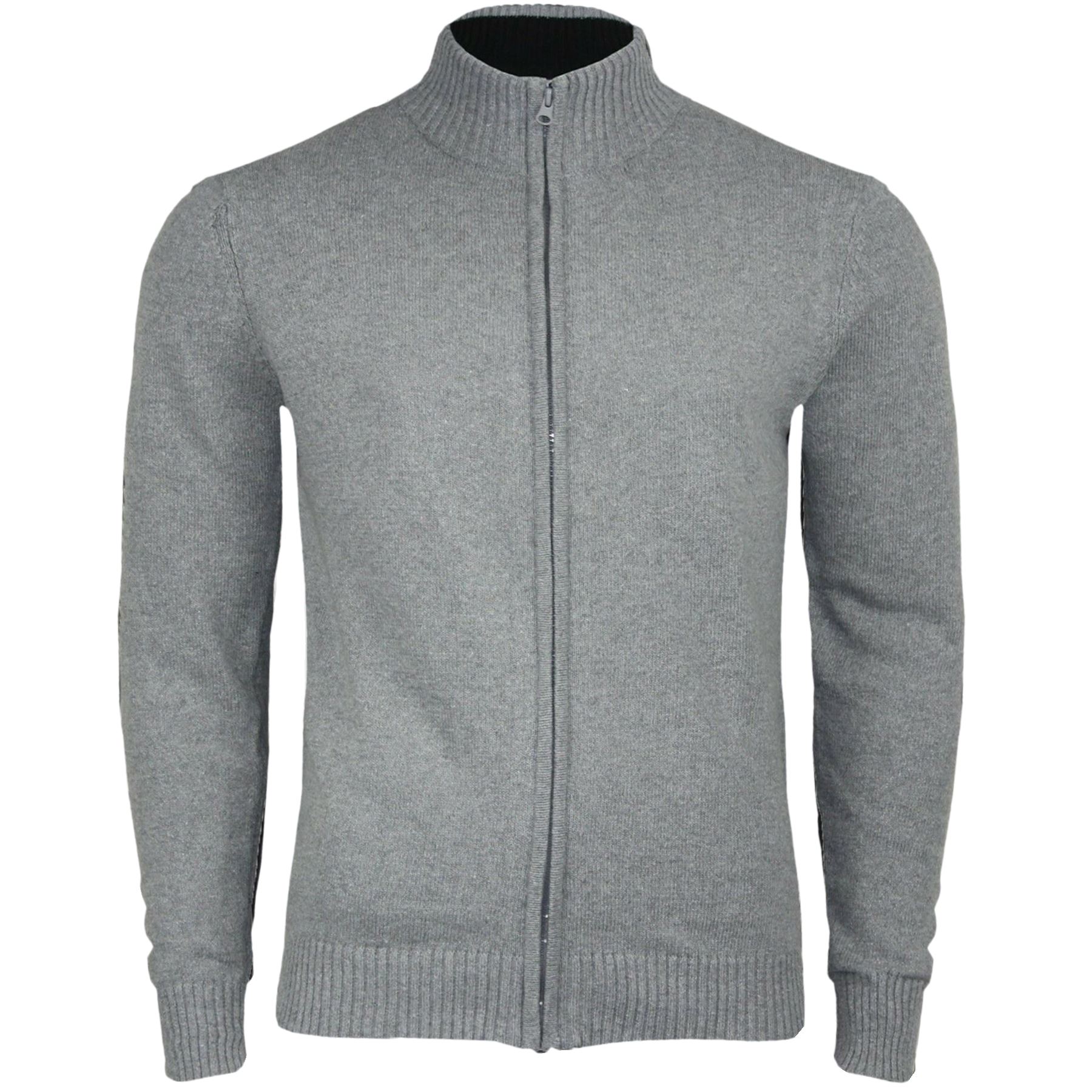 Mens Threadbare Full Zip Cardigan 