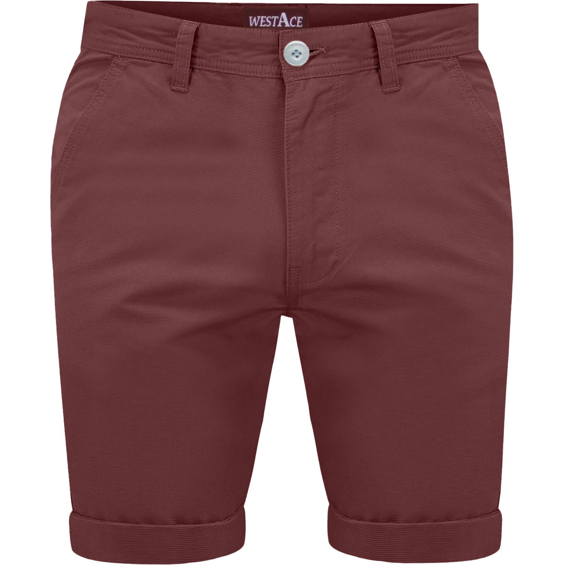 Mens Chino Shorts Cotton Summer Casual Twill Cargo Combat Half Pants Casual New - Picture 10 of 18
