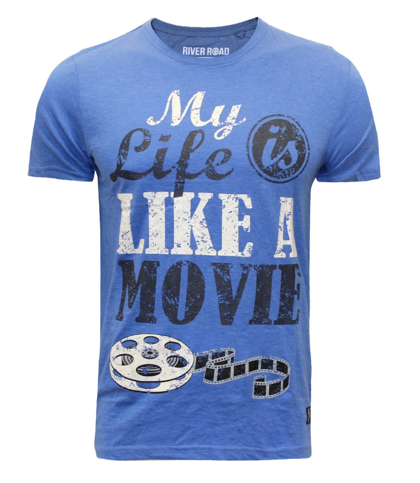 Mens T Shirt River Road Cotton Crew Neck Graphic Printed British 2018 Design Top