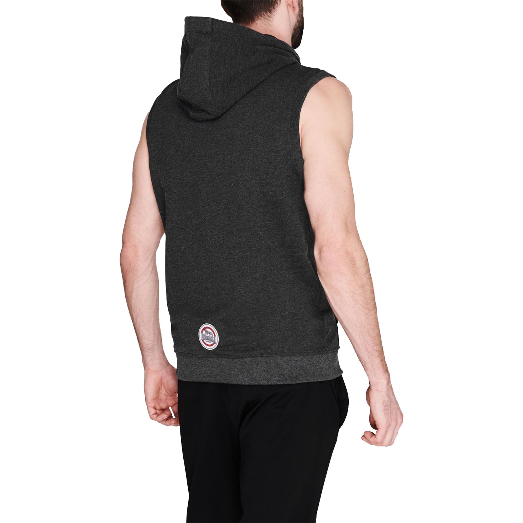 Mens Lonsdale Full Zip Boxing Sleeveless Hoodie Training Top Fleece Gym Jacket eBay