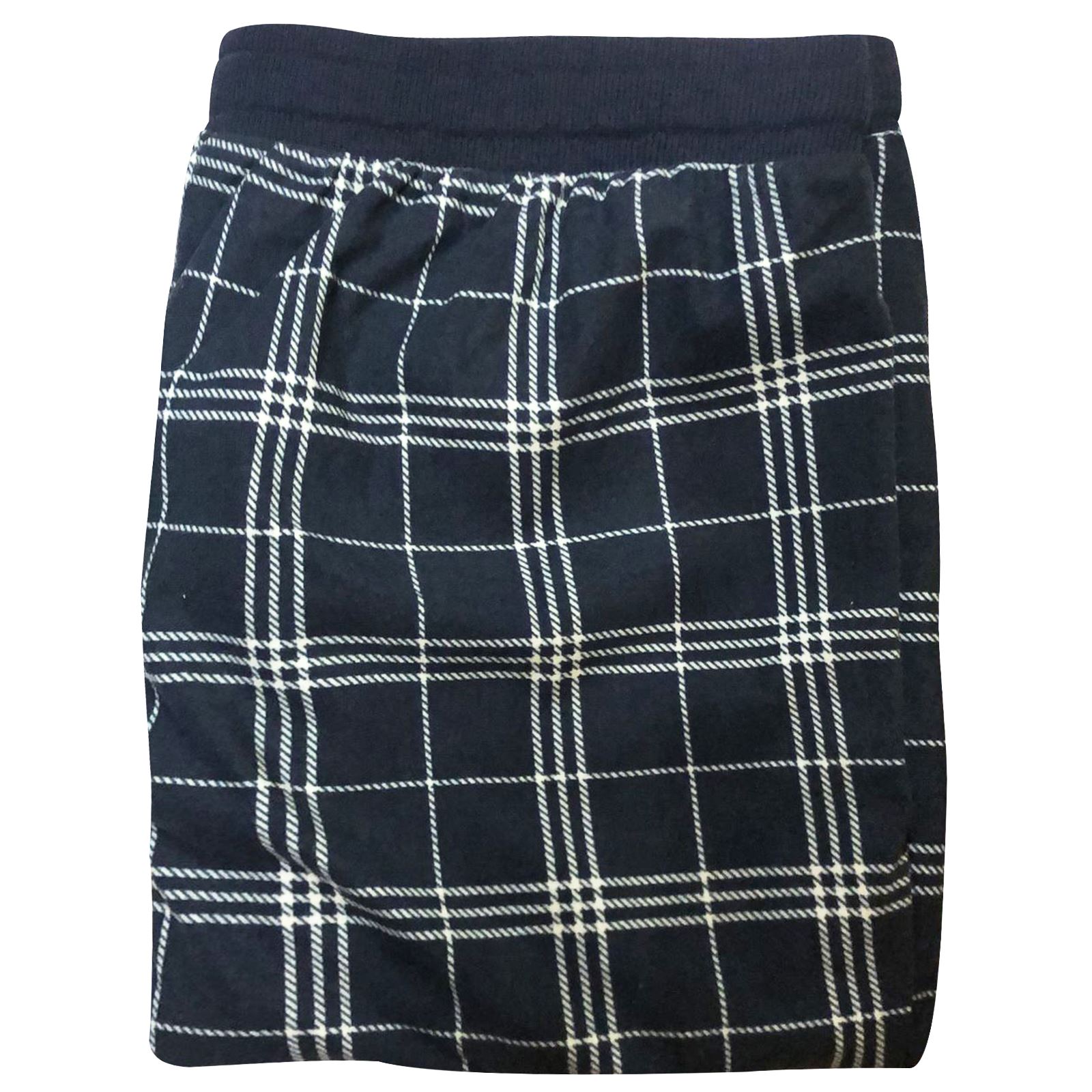Mens M&S Checked 100% Brushed Cotton Woven Pyjama Bottoms Flannel PJ's Trousers - Picture 14 of 26