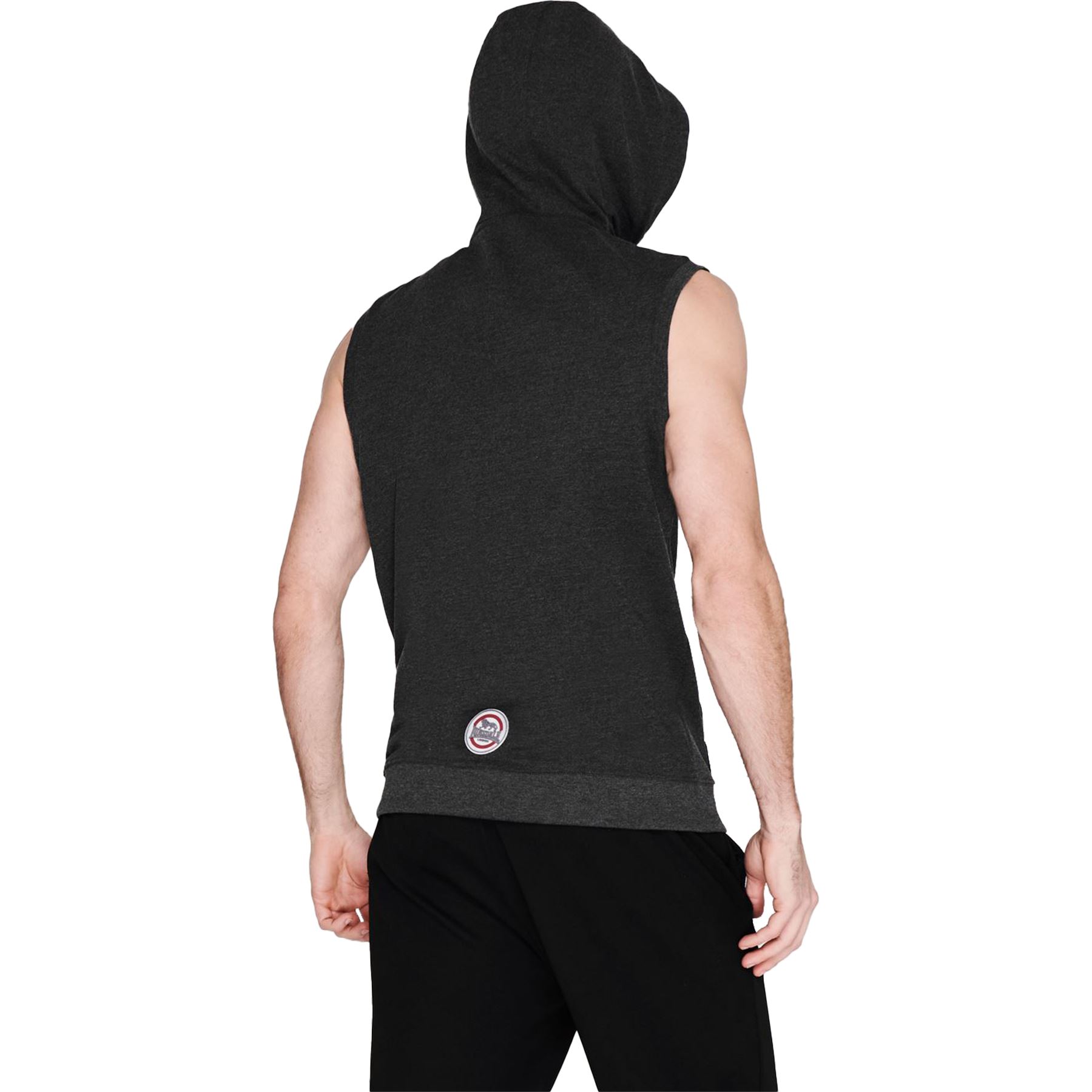 Mens Lonsdale Full Zip Boxing Sleeveless Hoodie Training Top Fleece Gym