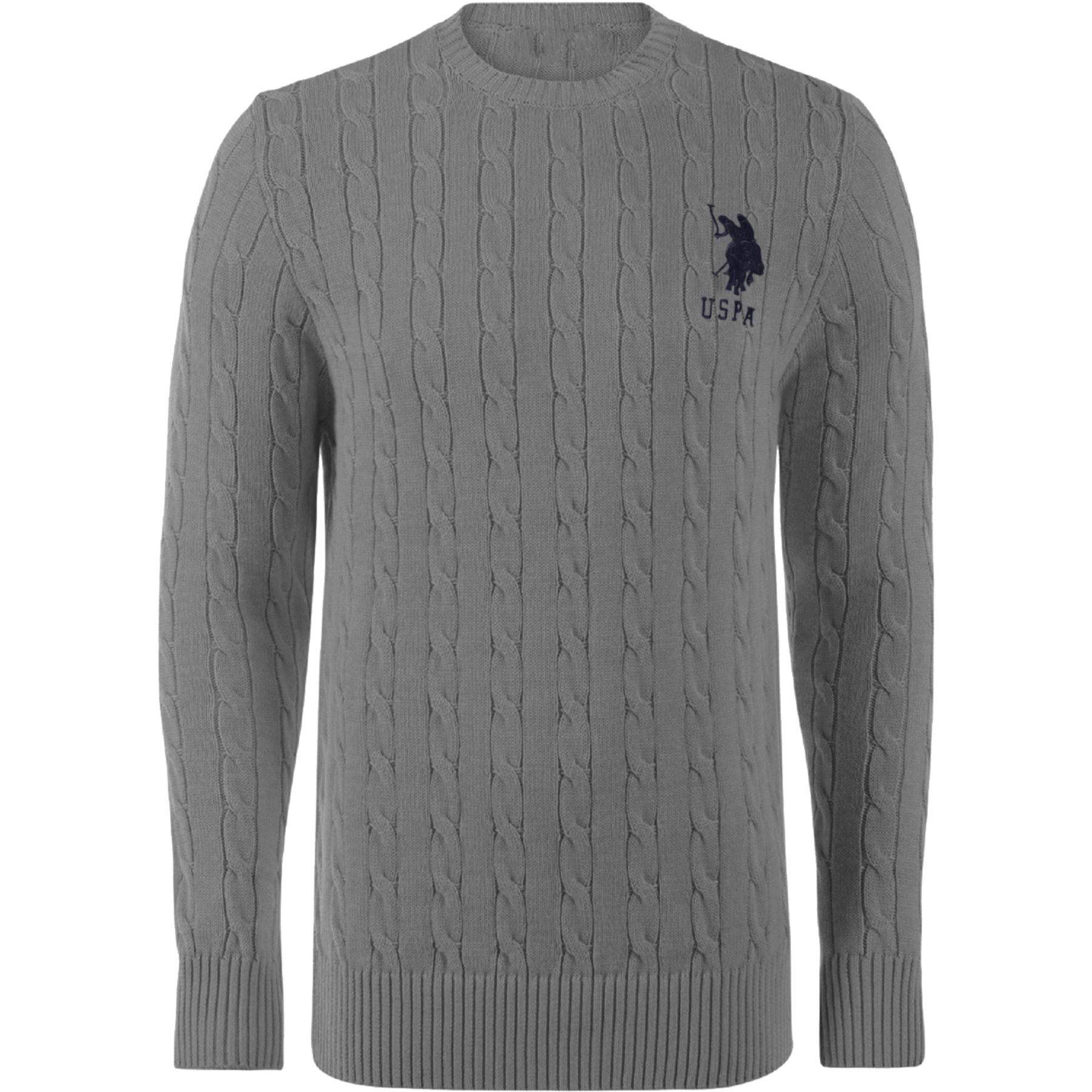 Mens Branded Designer Cable Knit Jumpers Pullover Sweater For Men