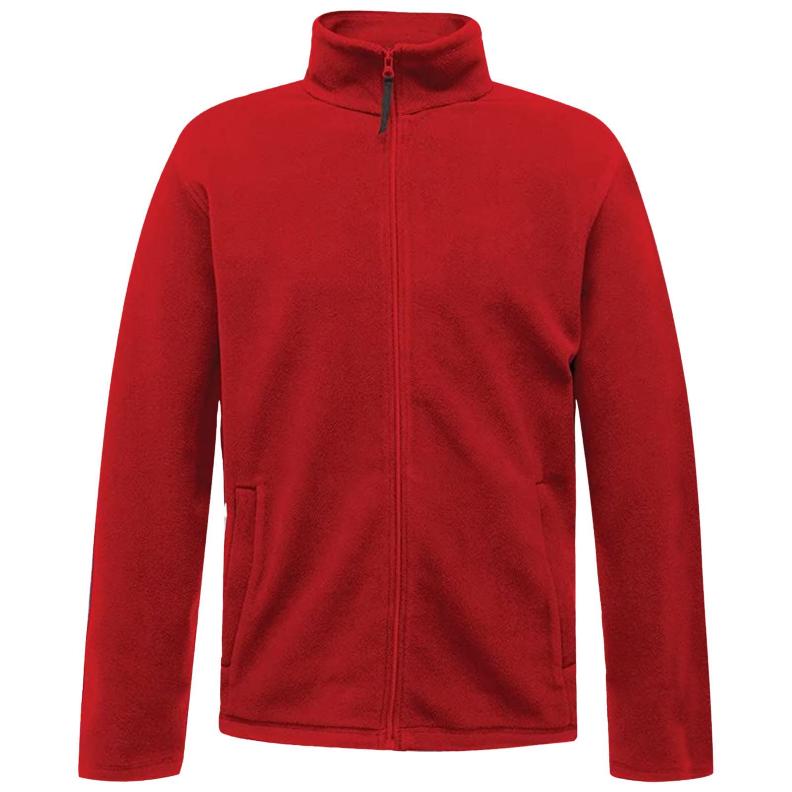 Mens Anti Pill Plain Fleece Jacket Full Zip Up Pocket Work Outdoor Warm Polar - Picture 8 of 24