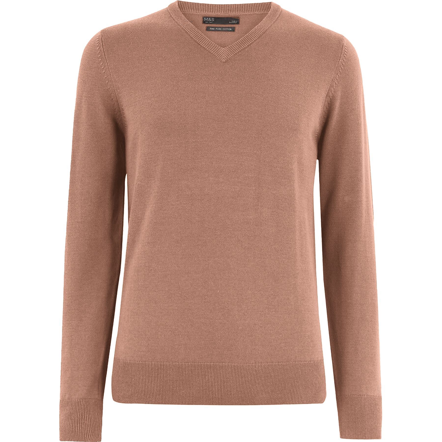 Marks \u0026 Spencer Mens V Neck Jumper M\u0026S 