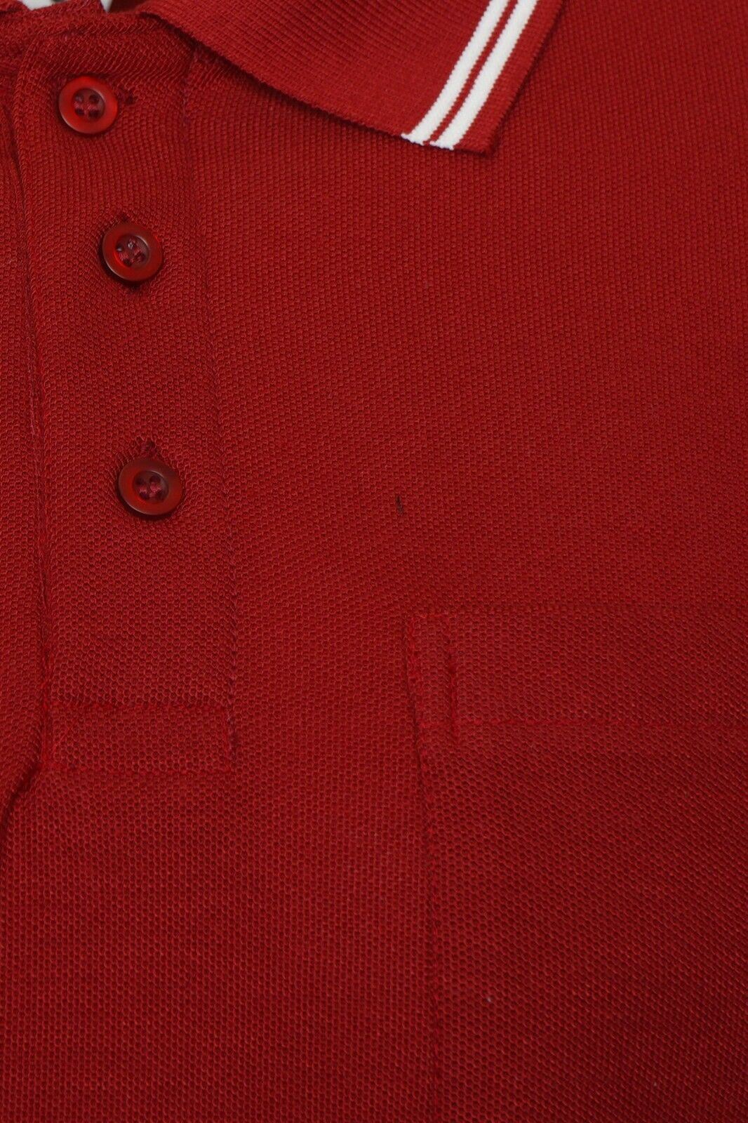 NEW MENS TIPPING COLLARED POLO SHIRT LONG SLEEVE POCKET PIQUE CASUAL SUMMER TOP