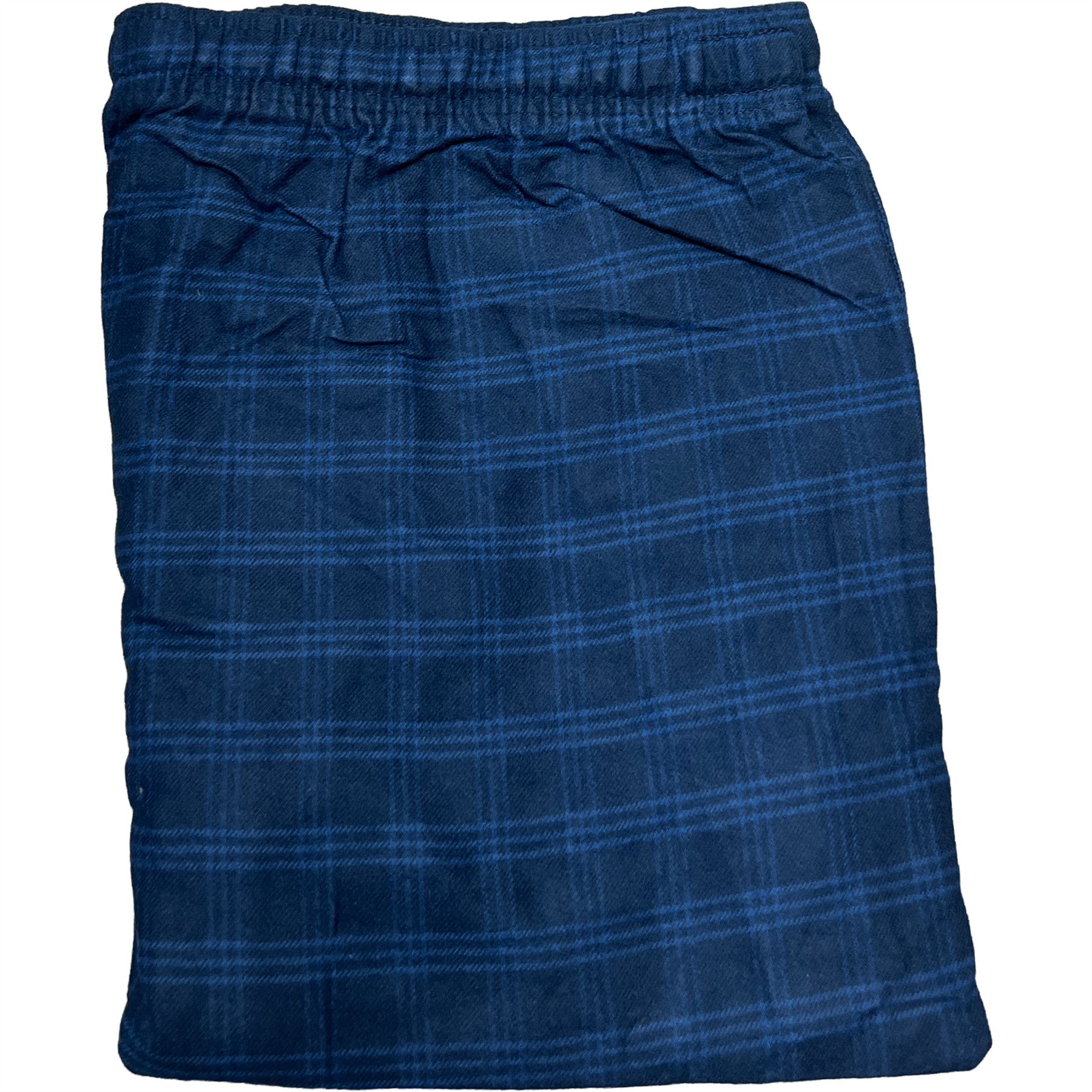 Ex-M&S Mens Soft Flannel Pyjama Bottoms PJ's Woven Check Lounge Pants Nightwear - Picture 3 of 12