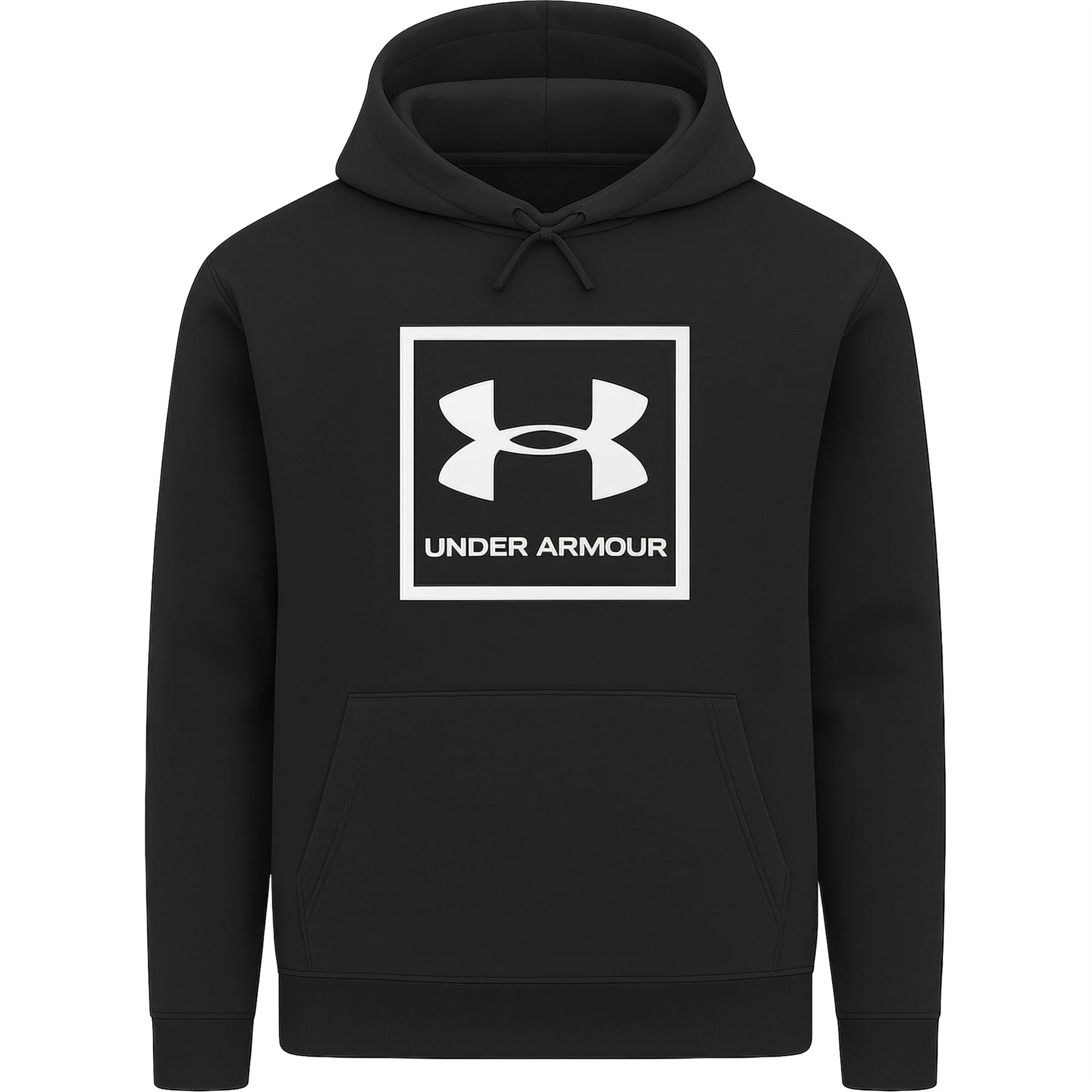 Mens Under Armour Rival Fleece Hooded Sweatshirt Hoodie Pullover Gym Jumper - Picture 3 of 5