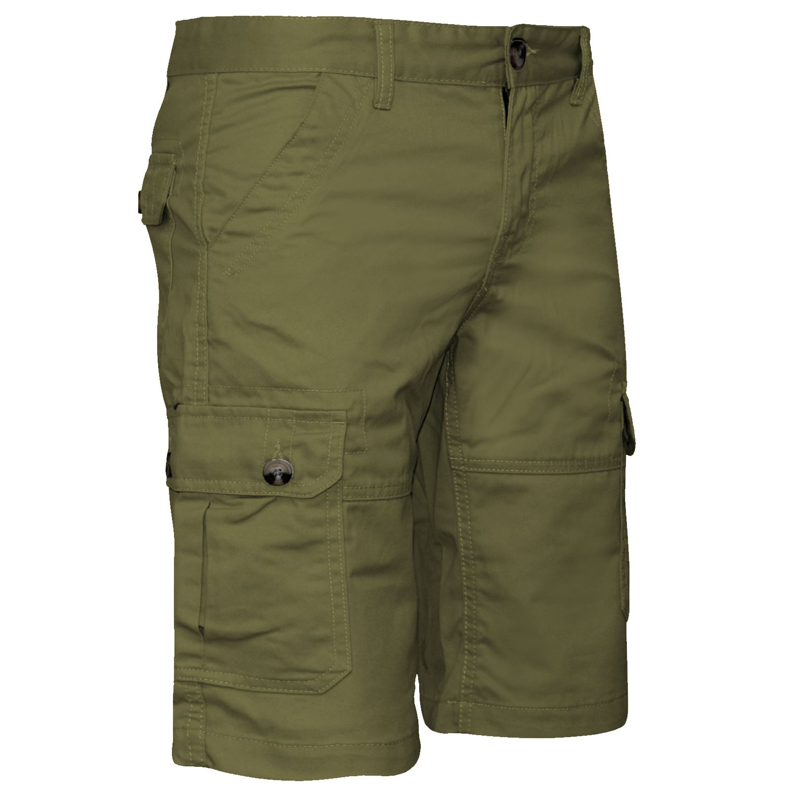 Mens Cargo Combat Shorts Casual Summer Chino Cotton Half Pants All Sizes 32-44 - Picture 13 of 19