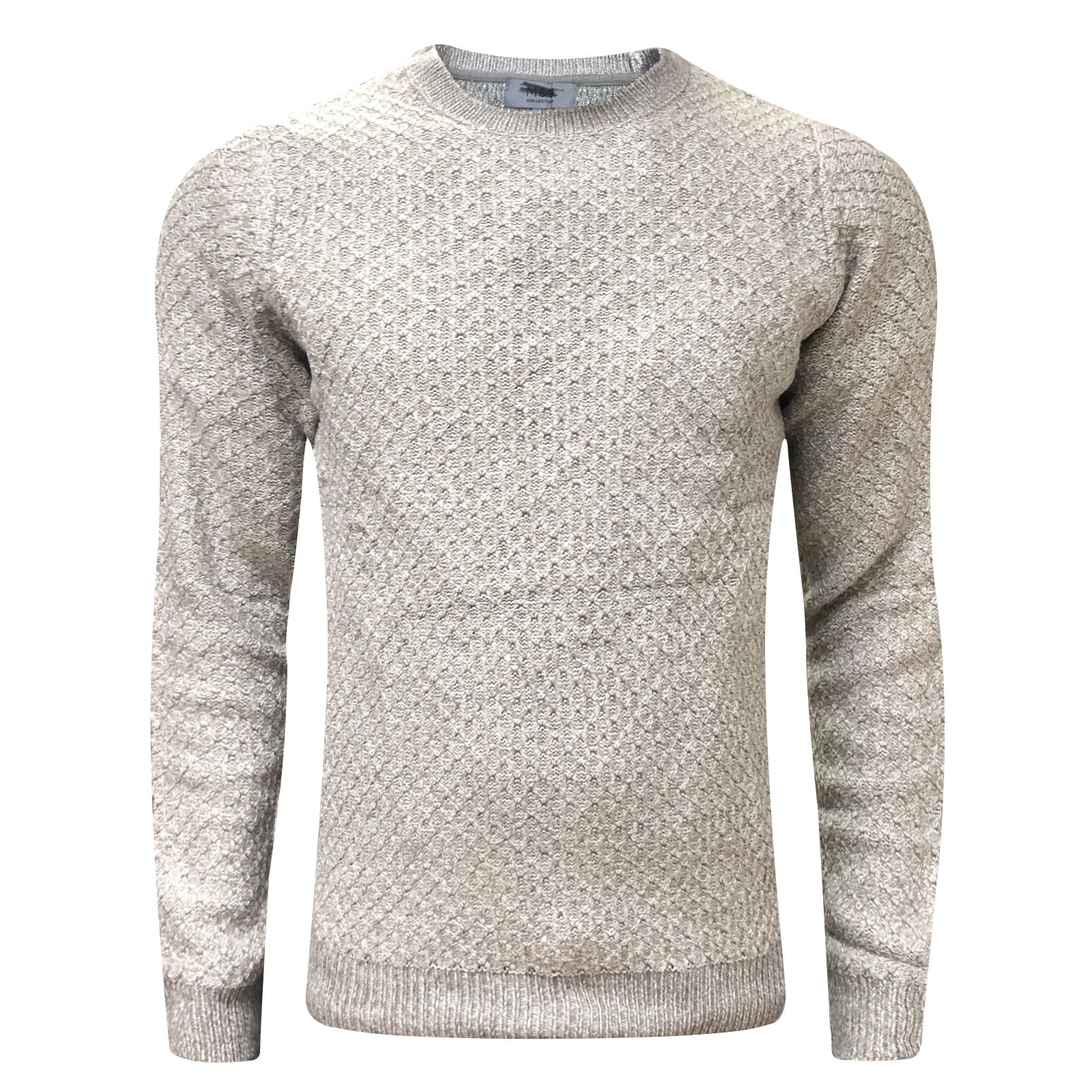 New Mens Marks & Spencer Fisherman Cable Knit Jumper M&S Crew Neck Sweater | eBay