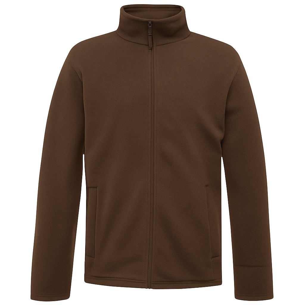 Mens Anti Pill Plain Fleece Jacket Full Zip Up Pocket Work Outdoor Warm Polar - Picture 6 of 24