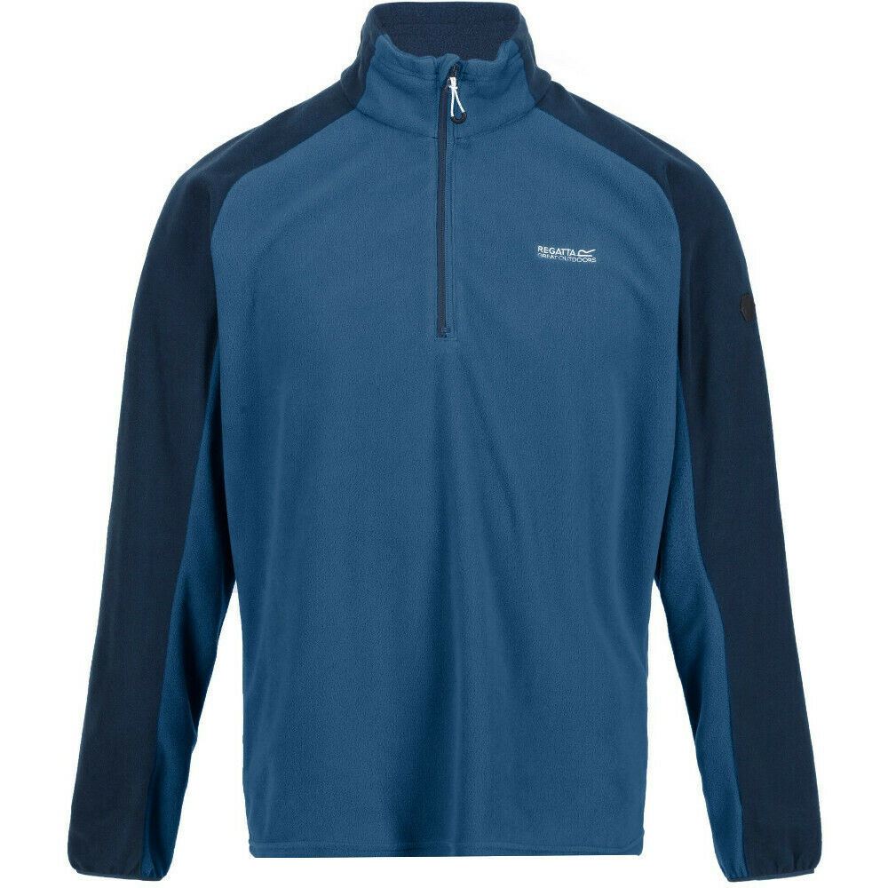 New Regatta Thompson Half Zip Anti Pill Mens Polar Fleece Jacket Warm Outdoor - Picture 22 of 27