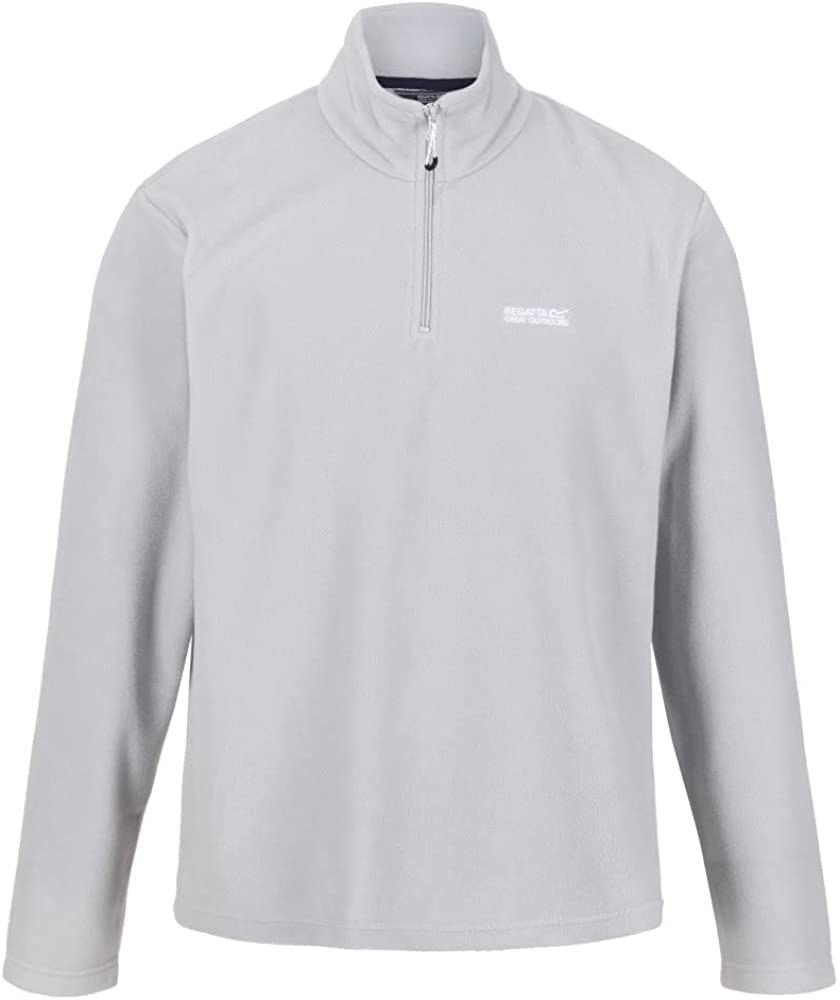New Regatta Thompson Half Zip Anti Pill Mens Polar Fleece Jacket Warm Outdoor - Picture 13 of 27