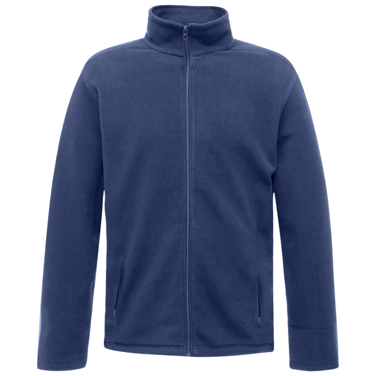 Mens F&F Anti Pill Fleece Jacket Full Zip Up Pocket Work Outdoor Warm Polar