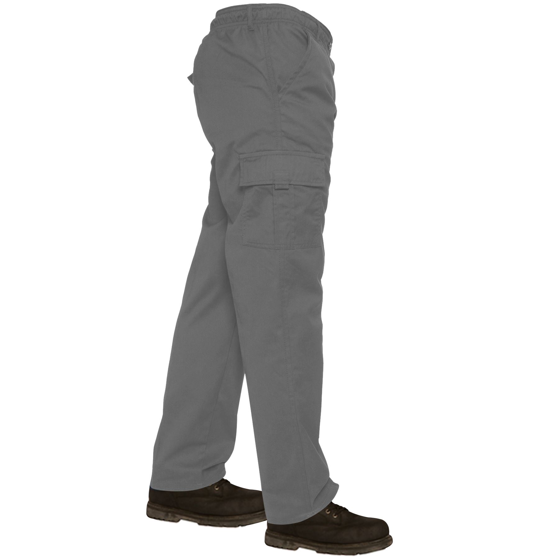 lightweight black cargo trousers