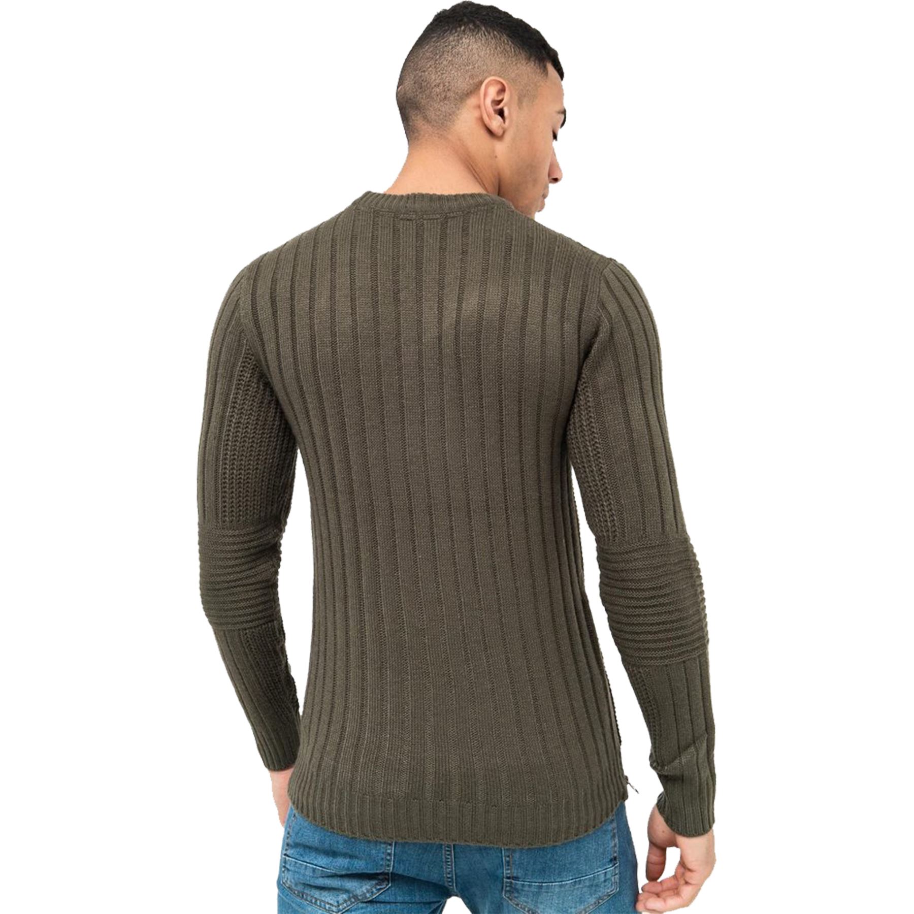 chunky ribbed jumper
