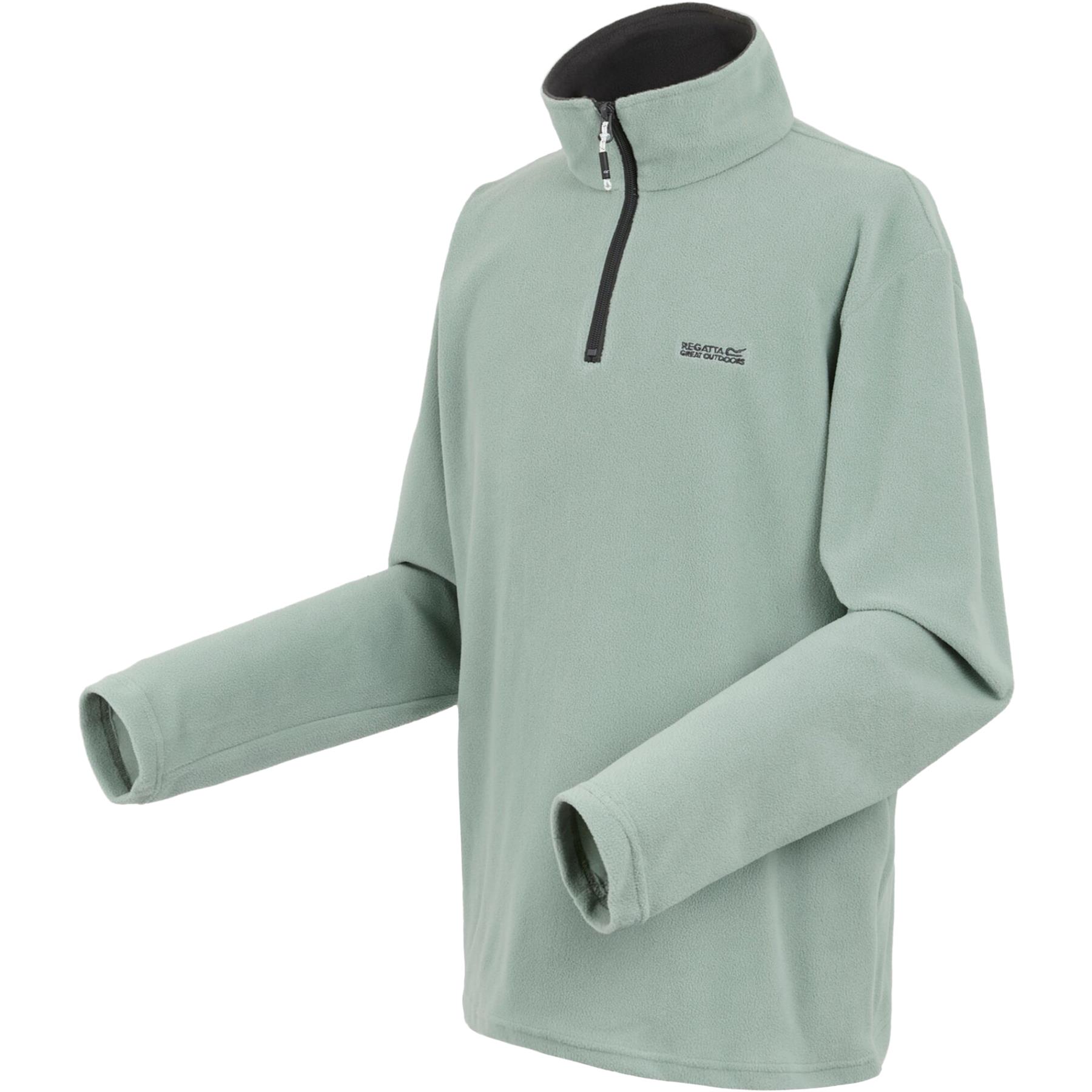 Regatta Thompson Lightweight Micro Fleece Half Zip Quick Dry Washable Jacket - Picture 8 of 16