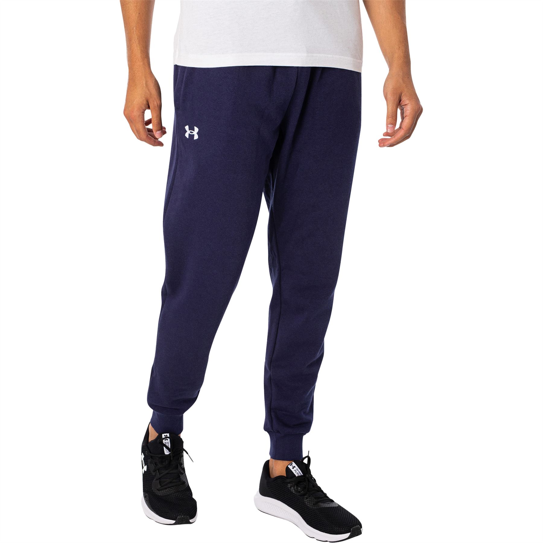Under Armour Mens Fleece Joggers Tracksuit Jogging Bottom Gym Fitness Sweatpant - Picture 3 of 4