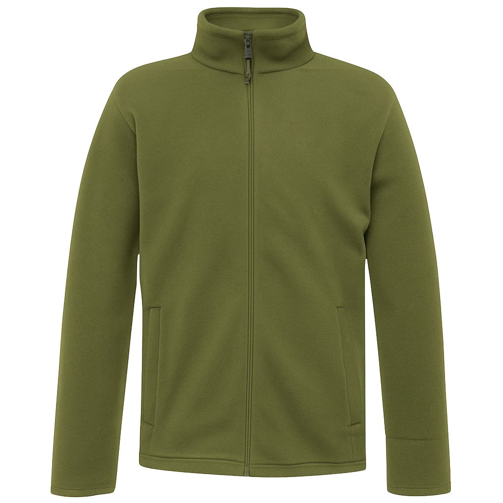 Mens Anti Pill Plain Fleece Jacket Full Zip Up Pocket Work Outdoor Warm Polar - Picture 10 of 24