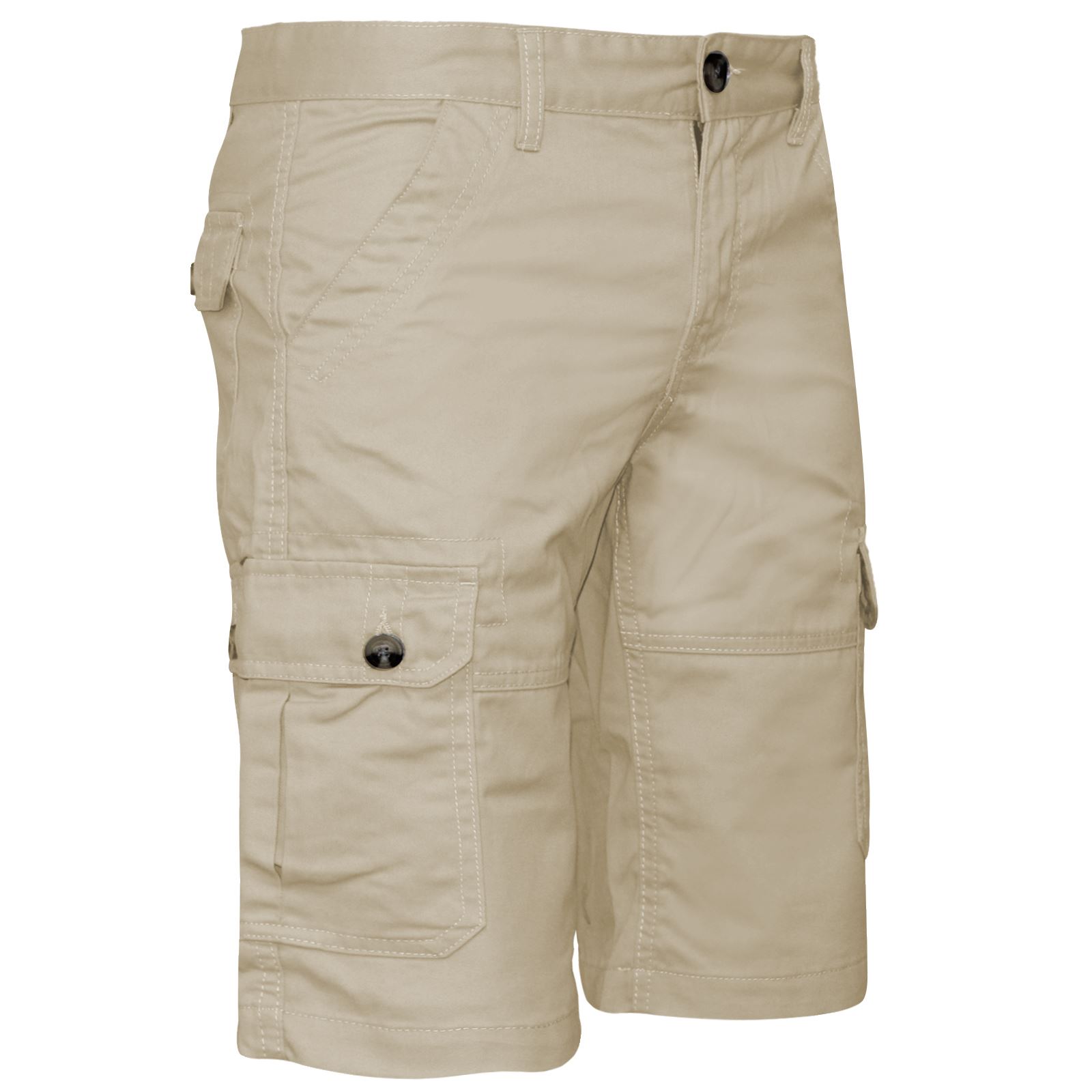 Mens Cargo Combat Shorts Casual Summer Chino Cotton Half Pants All Sizes 32-44 - Picture 15 of 19