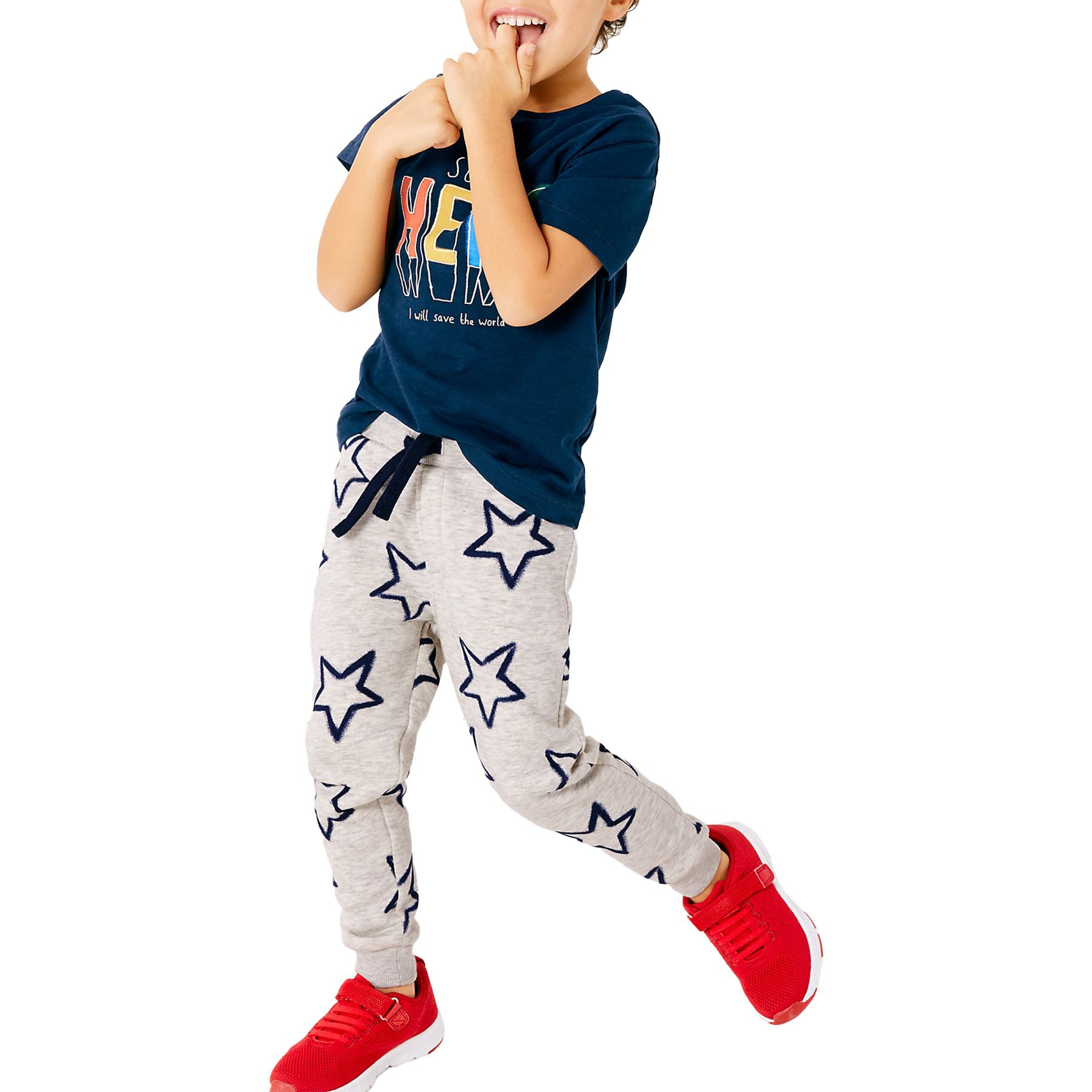 m and s boys joggers