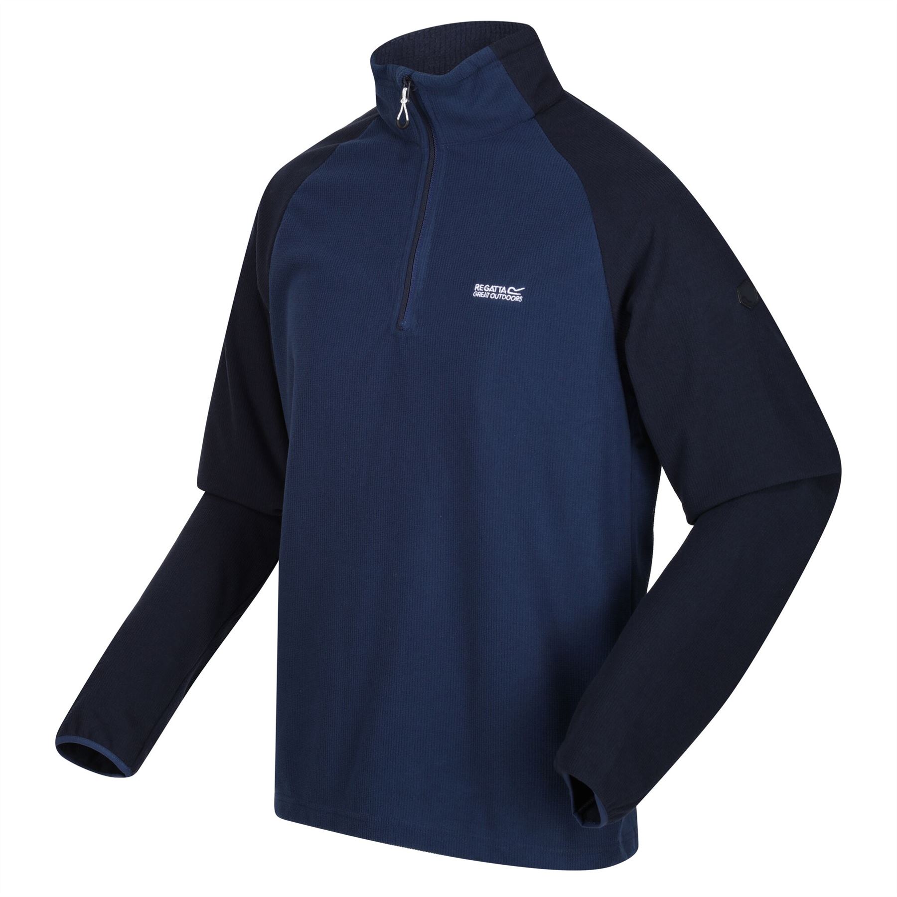 Regatta Mens Montes Fleece Jacket Half Zip Up Lightweight Micro Jumper Pullover - Picture 21 of 24