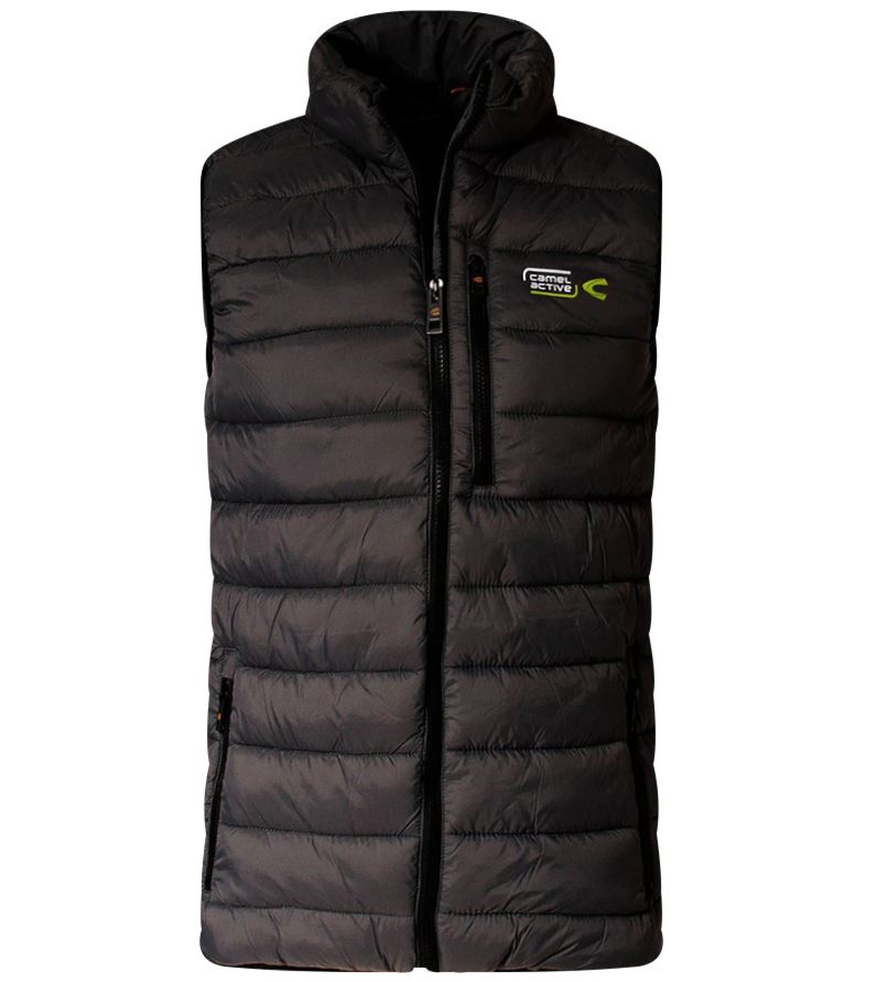 duck down padded gilet