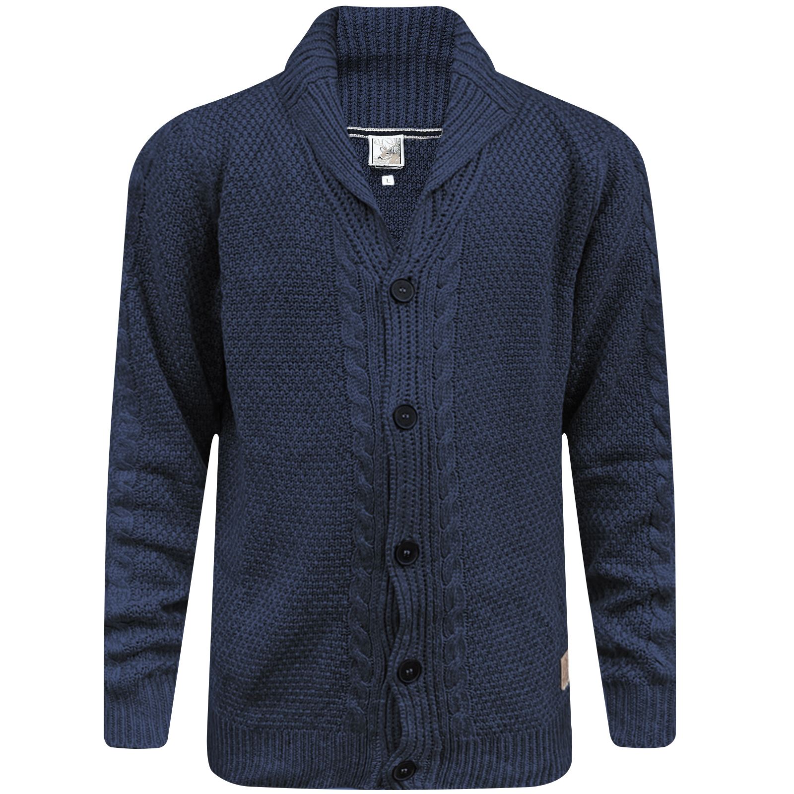 mens toggle button sweater