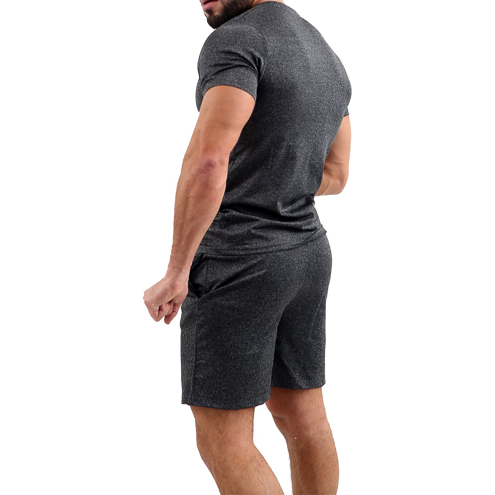 Mens TShirt & Short Set Gym Wear Men's Nightwear Summer Pj's Pyjamas