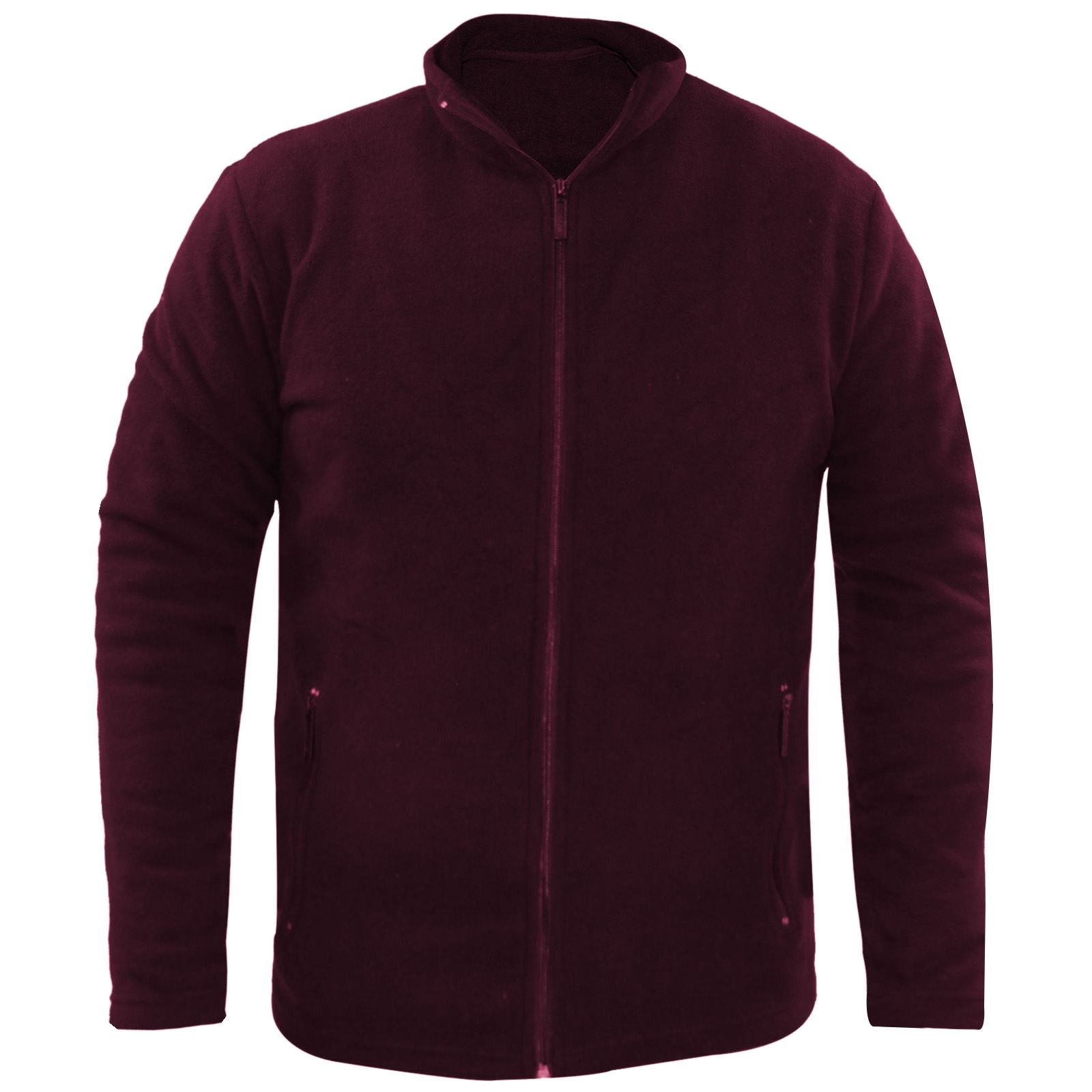 Mens F&F Fleece Jacket Full Zip Up Heavy Outdoor Warm Polar Anti Pill S-4XL - Picture 7 of 8