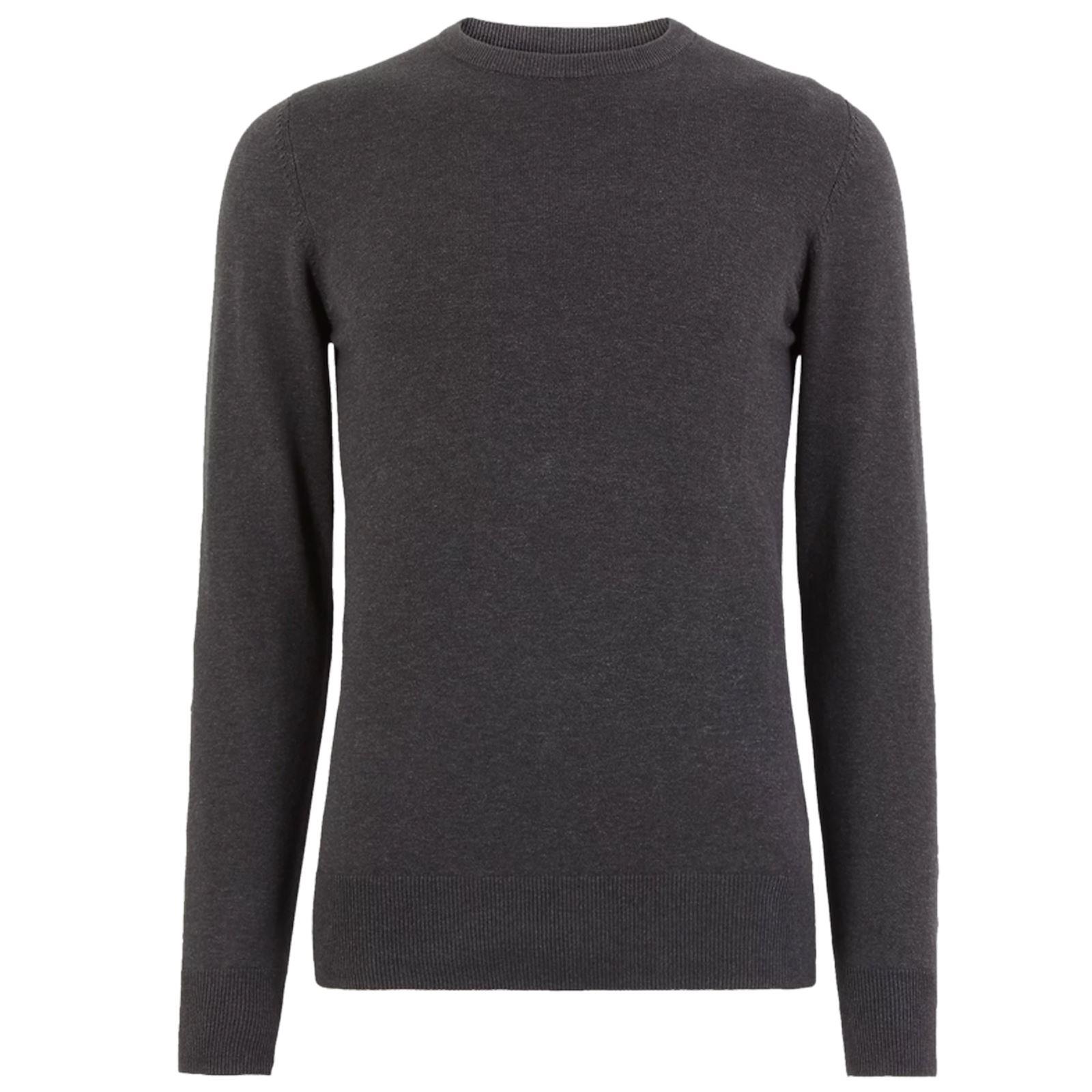 M&S Mens Round Neck Jumper Cotton Warm Knitwear Regular Plain Long Sleeve S3XL eBay