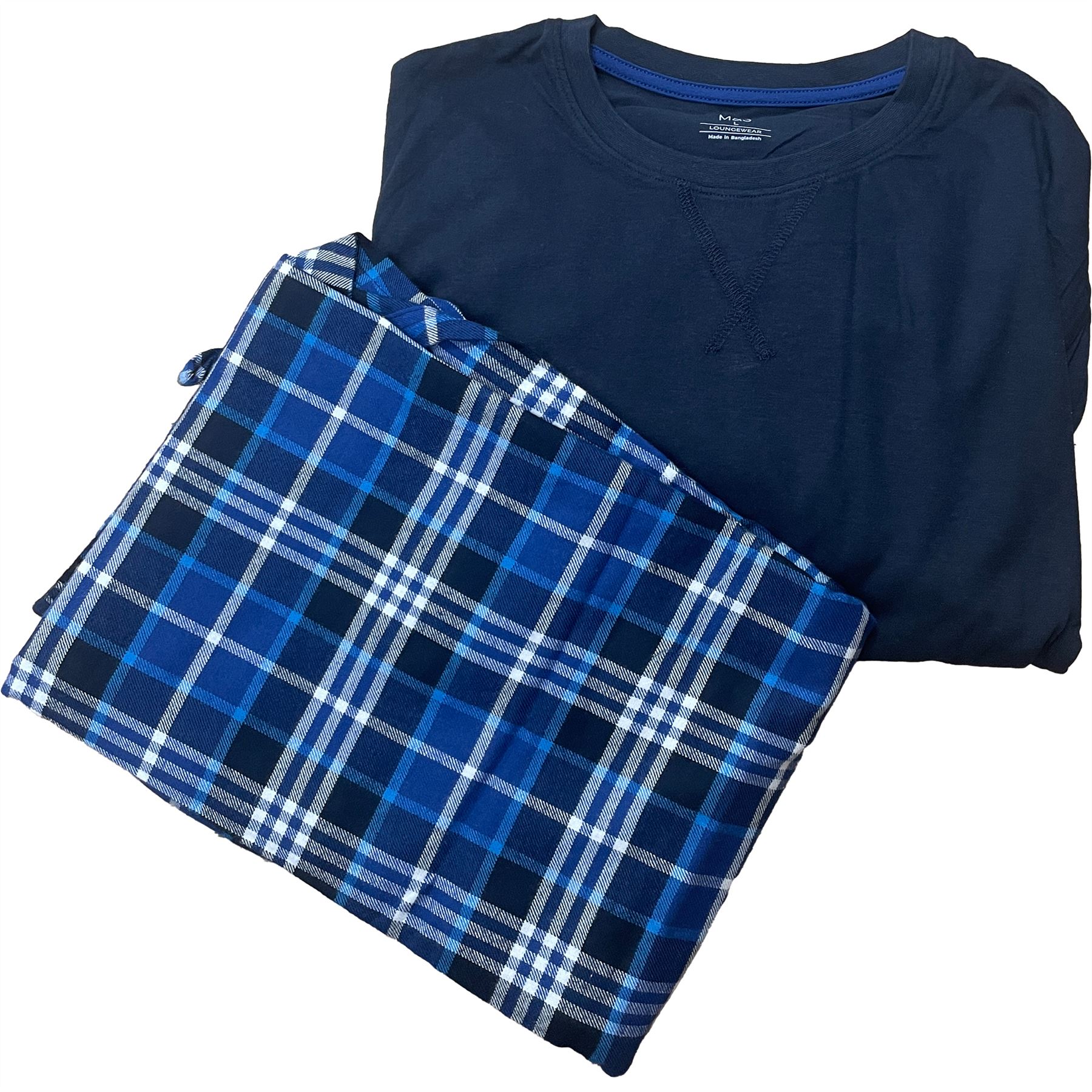 Mens M&S Marks Spencer Pyjamas Long Sleeve Top Trousers PJ Nightwear Loungewear - Picture 9 of 11